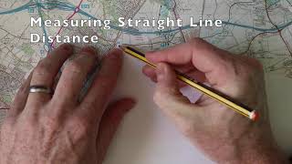 How to measure distance on a map  OS Map [upl. by Ameg801]