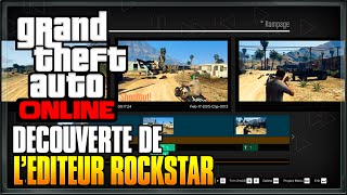 DECOUVERTE DE LÉDITEUR ROCKSTAR   GTA 5 ONLINE [upl. by Enirolf]