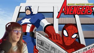 The Avengers Earths Mightiest Heroes season 2 episode 13 Along Came a Spider    Reaction [upl. by Ajit459]