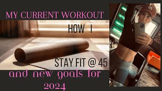 MY TRACY ANDERSON WORKOUT and plans for 2024 OFF to BIGGER and BETTER things [upl. by Arral]