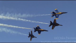 2023 Barksdale AFB Air Show  US Navy Blue Angels [upl. by Arissa]