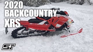 2020 SkiDoo Backcountry XRS Walk Around amp First Impressions [upl. by Bensky298]