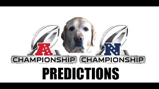 CONFERENCE CHAMPIONSHIP GAME PREDICTIONS [upl. by Assirk]