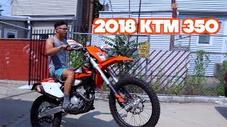 2018 KTM 350 IS BACK  BRAAP VLOGS [upl. by Arad]