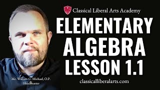 Elementary Algebra  Lesson 11 MAT321 [upl. by Christi]