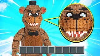 ¡¡FREDDY GIGANTE de LUCKY BLOCKS😰 FIVE NIGHTS at FREDDYS MINECRAFT [upl. by Abshier]