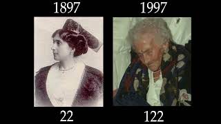 Jeanne Calment  The Oldest Person Ever ReMake [upl. by Releehw]