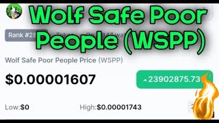 WSPP Token How to sell   WSPP  Scam or real  wspp token pump  Eyfi Coin scam or real [upl. by Notsniw]