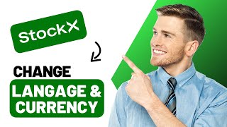 How to change language and currency on Stockx Best Method [upl. by Airakaz952]