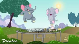 Un éléphant qui se balançaitkids songspicaboo [upl. by Ataliah]