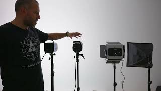 GODOX SL60W  NEEWER CB60  NEEWER CB60B  NEEWER CB100  GVM 80W  NEEWER 660 RGB Video Light Test [upl. by Civ877]