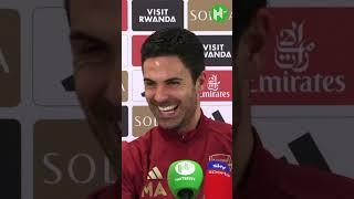 Mikel Arteta drops this journalist right in it over Player of the Year vote😭 [upl. by Elias]