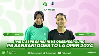 LA OPEN  WD  PB SANSANI VS QOUEENSGROUND badminton bulutangkis tepokbulu laopen bwf jakarta [upl. by Neibart]