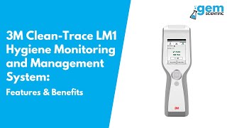 3M CleanTrace LM1 Hygiene Monitoring and Management System  Gem Scientific [upl. by Dnartreb480]