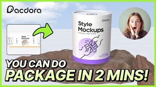 Pacdora  Best Free Mockup and Packaging Tool You Can Design Package By 2 Mins [upl. by Behnken]