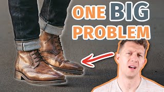 Best Dress Boot Thursday WINGTIP Review [upl. by Auqenahs]