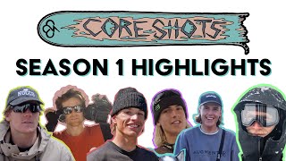 Ski Highlights  Core Shots Season 1 [upl. by Nerrawed]