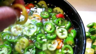 How to Make Sliced Pickled Garden Jalapenos [upl. by Vikky]