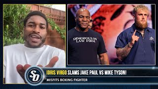 JAKE PAUL VS MIKE TYSON GETTING CALLED OFF WAS A PREWARNING  Idris Virgo [upl. by Aisats514]