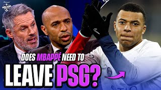 Thierry Henry backs Kylian Mbappé to STAY at PSG  UCL Today  CBS Sports Golazo [upl. by Ofelia384]