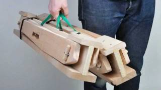 Worlds Best Folding Sawhorse [upl. by Arabrab]