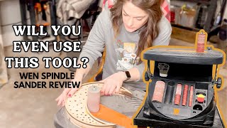 WEN Spindle Sander Review The Tool You Didnt Know You Needed [upl. by Yusem619]