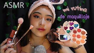 ASMR maquillandome 💕 grwm ♡ [upl. by Assiroc]