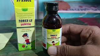 Torexls junior syrup हिंदी uses  doses  side effects in hindi treatment medicine syrup [upl. by Eitsirc]