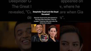 Zomato Owner Deepinder Goyal and Gia Goyal Revealed [upl. by Mala]