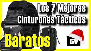 🔥👖 Los 7 MEJORES Cinturones Tácticos BARATOS de Amazon 2024✅CalidadPrecio Militares de Combate [upl. by Maible]