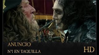 Piratas del Caribe La Venganza de Salazar  Número 1 en cines  HD [upl. by Acimak]