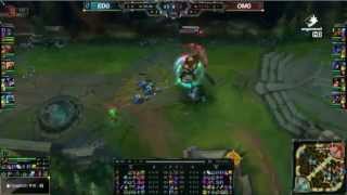 Deft Vayne Pentakill  Demaciacup Finals  EDG vs OMG [upl. by Alene]