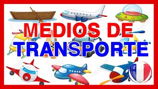 Medios de Transporte en Francés 🚀 Lista de Vocabulario en Francés [upl. by Arak]