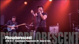 Phosphorescent  Song for Zula  20181017  Copenhagen Pumpehuset DK [upl. by Lenuahs]