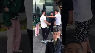 The real fight of Wing Chun was captured by mobile phone wingchun fighting kungfuskills [upl. by Ul160]