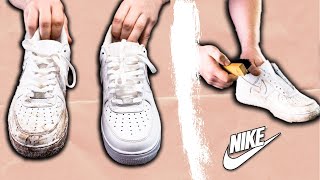 COMMENT NETTOYER SES CHAUSSURES 👟  FACILE RAPIDE ET SANS PRODUITS [upl. by Kaitlynn]