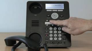 1 Avaya Telephone System  Call Transfer on the 1408 [upl. by Costanzia842]