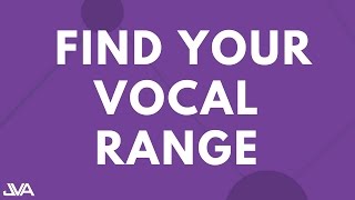 FIND YOUR VOCAL RANGE [upl. by Aicnetroh]