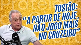 TOSTÃO quotA partir de hoje NÃO jogo mais no CRUZEIROquot  Cortes do Prateleira de Cima [upl. by Htirehc]