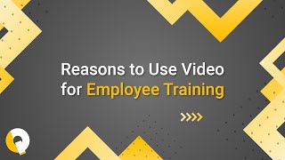 6 reasons to use video for Employee training [upl. by Llerdna]