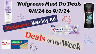 Walgreens Must Do Deals 9124 to 9724  Cheap Body Wash Dental Care and More [upl. by Given162]