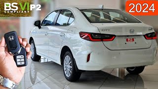 New Honda City 2024 V Base Model 5th Gen  On Road Price List  Mileage  Features  Specs [upl. by Anahsal]