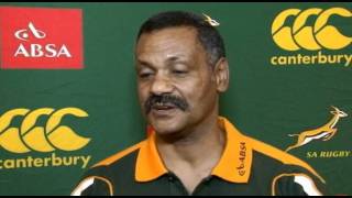 RWC 2011 Peter De Villiers interview [upl. by Atnovart]