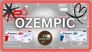 Ozempic injection  uses dosage amp side effects [upl. by Hale]