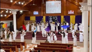 The Mighty Cross Dance by Alofa Tunoa Kingdom Tribe Youth [upl. by Fosdick981]