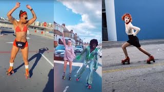 Latest TIKTOK Roller Skating Video Compilation Skaters showing off their skills [upl. by Krause392]