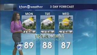 KHON2 Weather Forecast [upl. by Eislek87]