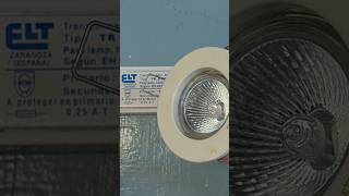 How to change a bulb transformer and lamp holder  recessed light  Down light  Changing a bulb [upl. by Dallis]