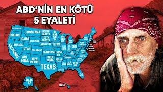 Amerika Birleşik Devletlerinin En Önemsiz 5 Eyaleti [upl. by Haimerej]