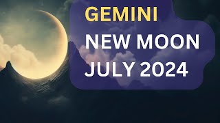 GEMINI NEW MOON JULY TAROT READING ♊️ CHANGE OF FORTUNE [upl. by Bonacci]